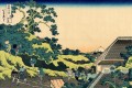 el fuji visto desde el paso de mishima Katsushika Hokusai japonés